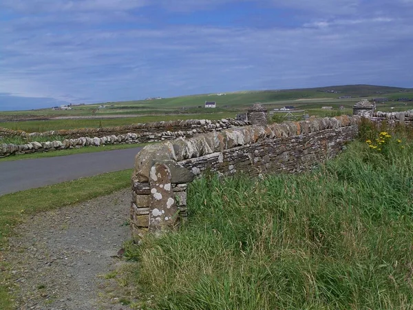 Stone Age Archaeological Site Skara Brae Orkney Mainland Orkney Islands — 스톡 사진