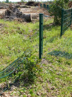 In May 2022, a tornado caused severe damage in Lippstadt, North Rhine-Westphalia, Germany, here a smashed fence
