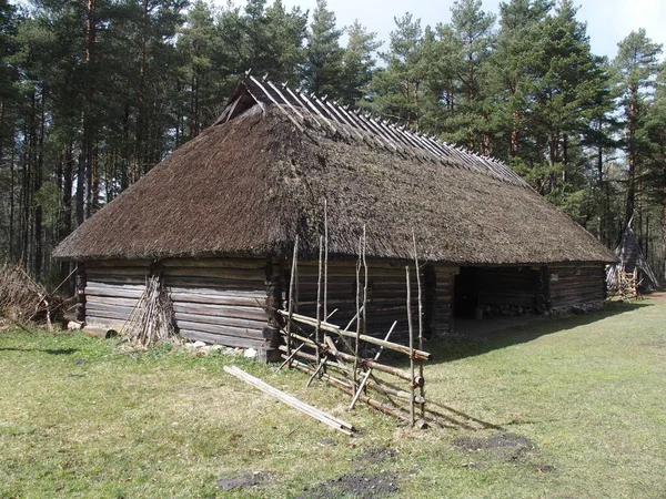 エストニア タリン近郊のエストニア野外博物館 英語版 — ストック写真