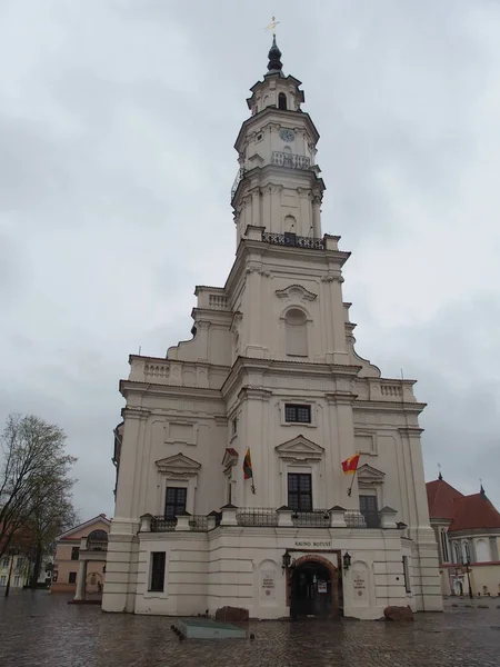 Historic Town Hall Kaunas Lithuania — Stock Photo, Image