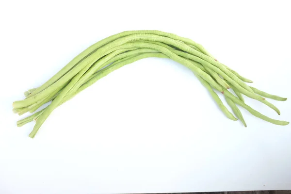 Raw Organic Yard Long Bean Have Sweet Taste Crisp High — Fotografia de Stock
