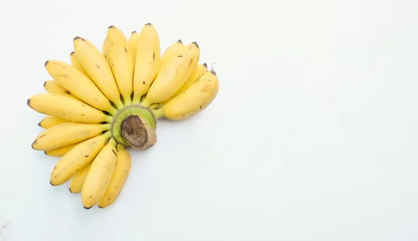 우주인 손가락 바나나와 황금빛 바나나 바나나 배경에서 바나나 — 스톡 사진