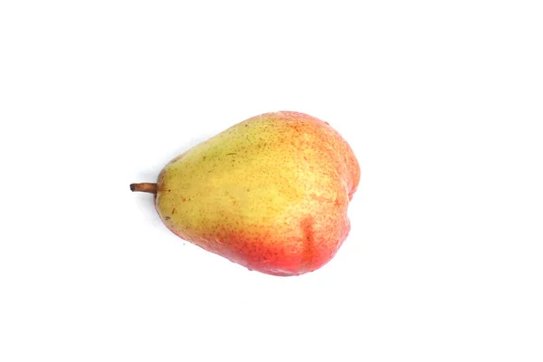 One Juicy Ripe Organic Conference Pear Pyrus Communis Louise Bonne — Stock Photo, Image