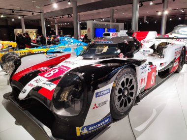 Llanera, Asturias, Spain; april 23th 2022: Toyota TS050 used by Fernando Alonso at his museum