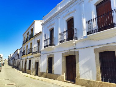 Malpartida de Caceres köyü, Caceres ili, Extremadura İspanya