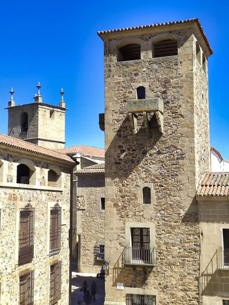 Caceres şehri tarihi bölge, İspanya