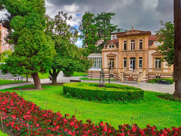 Villa Magdalena Building Public Library Oviedo Asturias Spain — Zdjęcie stockowe