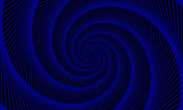 Blaue Spirale Abstrakten Hintergrund — Stockvektor
