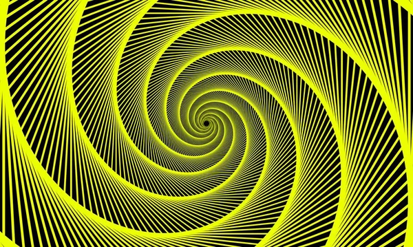 Желтая Спираль — стоковый вектор