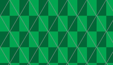 Yeşil eşkenar dörtgenlerin soyut arkaplanı