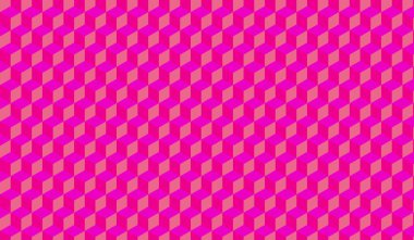 Pembe 3D Küpler Özet Arkaplan Vektör Tasarımı Çizimi