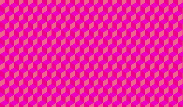 Pink 3D Cubes Abstract Background Vector Design Illustration