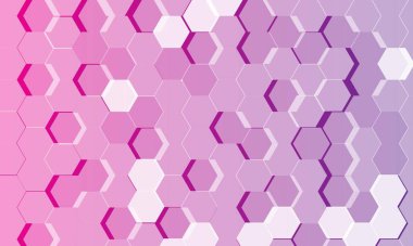 Altıgen Soyut Arkaplan Vektörü