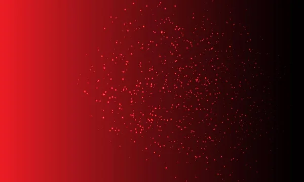 Fondo Rojo Pequeñas Luces Punto — Vector de stock