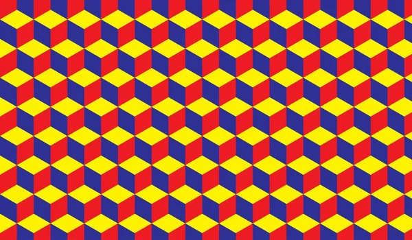 Diseño Abstracto Vector Fondo Cubos Colores — Archivo Imágenes Vectoriales