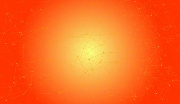 Vecteur Fond Technologique Orange — Image vectorielle