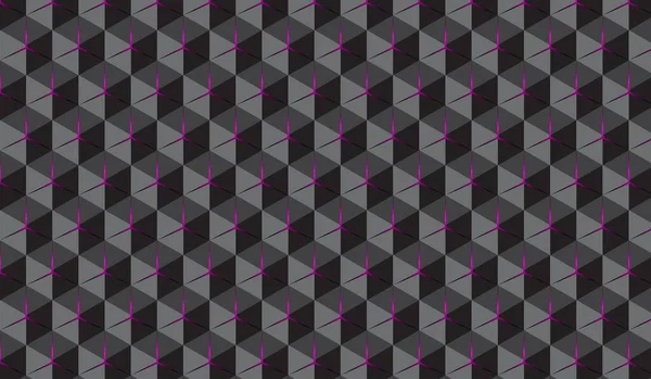 Черные Кубики Розовый Свет Фона — стоковый вектор
