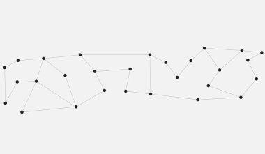 Noktalar ve çizgiler birleştiriliyor 