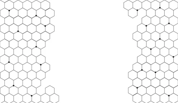 Modèle Conception Bannière Fond Abstrait Avec Des Formes Géométriques Motif — Image vectorielle