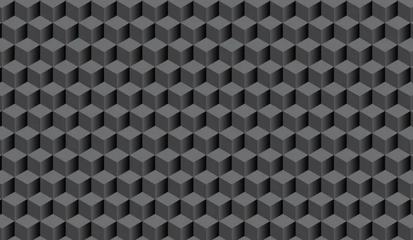 Fond Abstrait Cubes Gris — Image vectorielle
