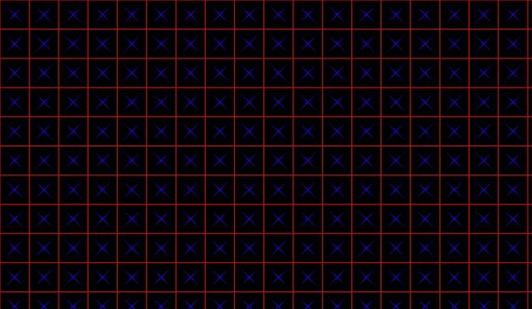 Black Square Blue Light Red Line — Vettoriale Stock