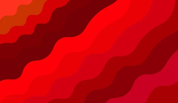 Abstract Background Red Waves — Image vectorielle