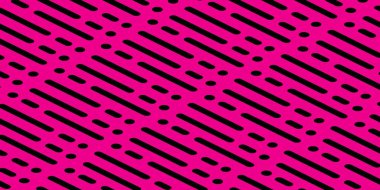 Pembe arkaplan ve siyah çizgiler