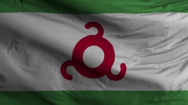  Ingushetia Bayrak Döngüsü Arkaplan 4K