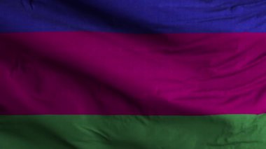 Kuban Halk Cumhuriyeti Bayrak Döngüsü Arkaplan 4K