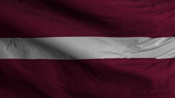 Lettland Flagge Schleife Hintergrund — Stockvideo