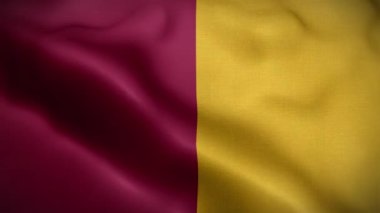 Roma İtalya Bayrak Döngüsü Arkaplan 4K