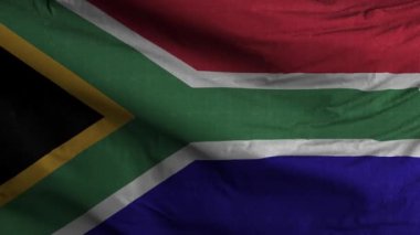 Güney Afrika Bayrak Döngüsü Arkaplan 4K