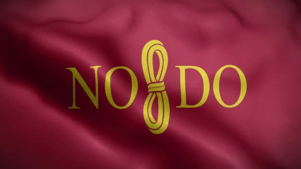 Σεβίλλη Ισπανία Σημαία Loop Background — Αρχείο Βίντεο