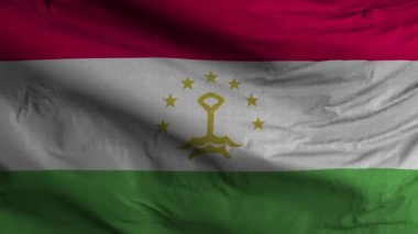Tacikistan Bayrak Döngüsü Arkaplan 4K