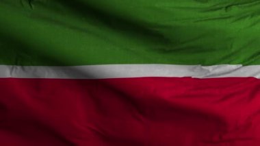 Tataristan Bayrak Döngüsü Arkaplan 4K