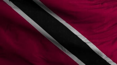 Trinidad ve Tobago Bayrak Döngüsü Arkaplan 4K