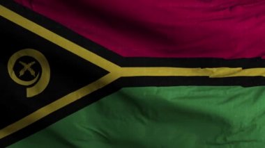 Vanuatu Bayrak Döngüsü Arkaplan 4K