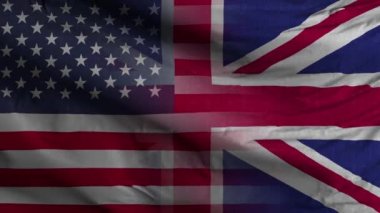 ABD Birleşik Devletleri Bayrak Döngüsü Arkaplan 4K