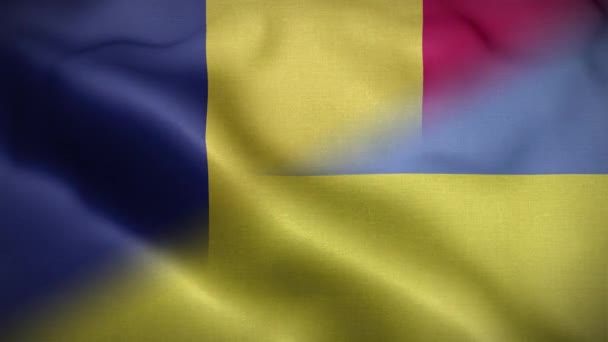 Украина Румыния Фоновый Фон — стоковое видео