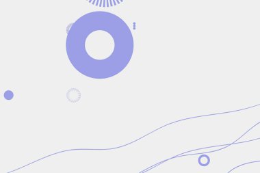 Soyut elementler ve dinamik şekillerle modern arka plan. Çizgiler ve daireler. Renkli beneklerin bileşimleri. Tasarım ve yaratıcı fikirler için şablon.