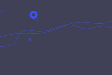 Soyut elementler ve dinamik şekillerle modern arka plan. Çizgiler ve çemberler koyu arkaplan. Renkli beneklerin bileşimleri. Tasarım ve yaratıcı fikirler için şablon.