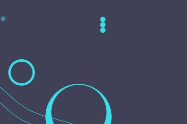 Soyut elementler ve dinamik şekillerle modern arka plan. Çizgiler ve çemberler koyu arkaplan. Renkli beneklerin bileşimleri. Tasarım ve yaratıcı fikirler için şablon.