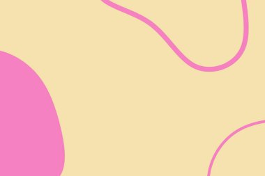 Organik elementler ve dinamik şekillerle modern renkli minimum basit arka plan. Minimalist stil. Şablon posterleri ya da iş yerleri tasarla.