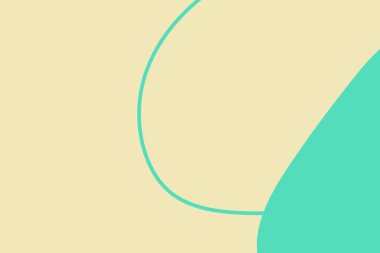 Organik elementler ve dinamik şekillerle modern renkli minimum basit arka plan. Minimalist stil. Şablon posterleri ya da iş yerleri tasarla.