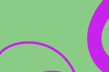 Soyut geometrik elementler ve dinamik şekillerle basit renkli bir arkaplan. Renkli noktaların ve çizgilerin bileşimleri. Tasarım ve yaratıcı fikirler için arka plan.