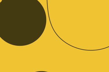 Soyut geometrik elementler ve dinamik şekillerle basit renkli bir arkaplan. Renkli noktaların ve çizgilerin bileşimleri. Tasarım ve yaratıcı fikirler için arka plan.