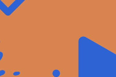 Soyut geometrik elementler ve dinamik şekillerle basit renkli bir arkaplan. Renkli noktaların ve çizgilerin bileşimleri. Tasarım ve yaratıcı fikirler için arka plan.