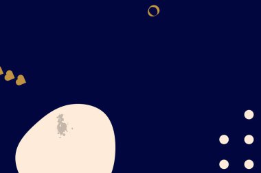 Geometrik komik soyut elementler ve dinamik şekiller. Renkli noktaların ve çizgilerin bileşimleri. Tasarım ve yaratıcı fikirler için arka plan.