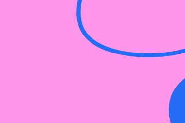 Renkli basit soyut elementler ve dinamik şekiller. Renkli noktaların ve çizgilerin bileşimleri. Tasarım ve yaratıcı fikirler için arka plan.