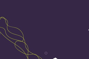 Renkli basit soyut elementler ve dinamik şekiller. Renkli noktaların ve çizgilerin bileşimleri. Tasarım ve yaratıcı fikirler için arka plan.